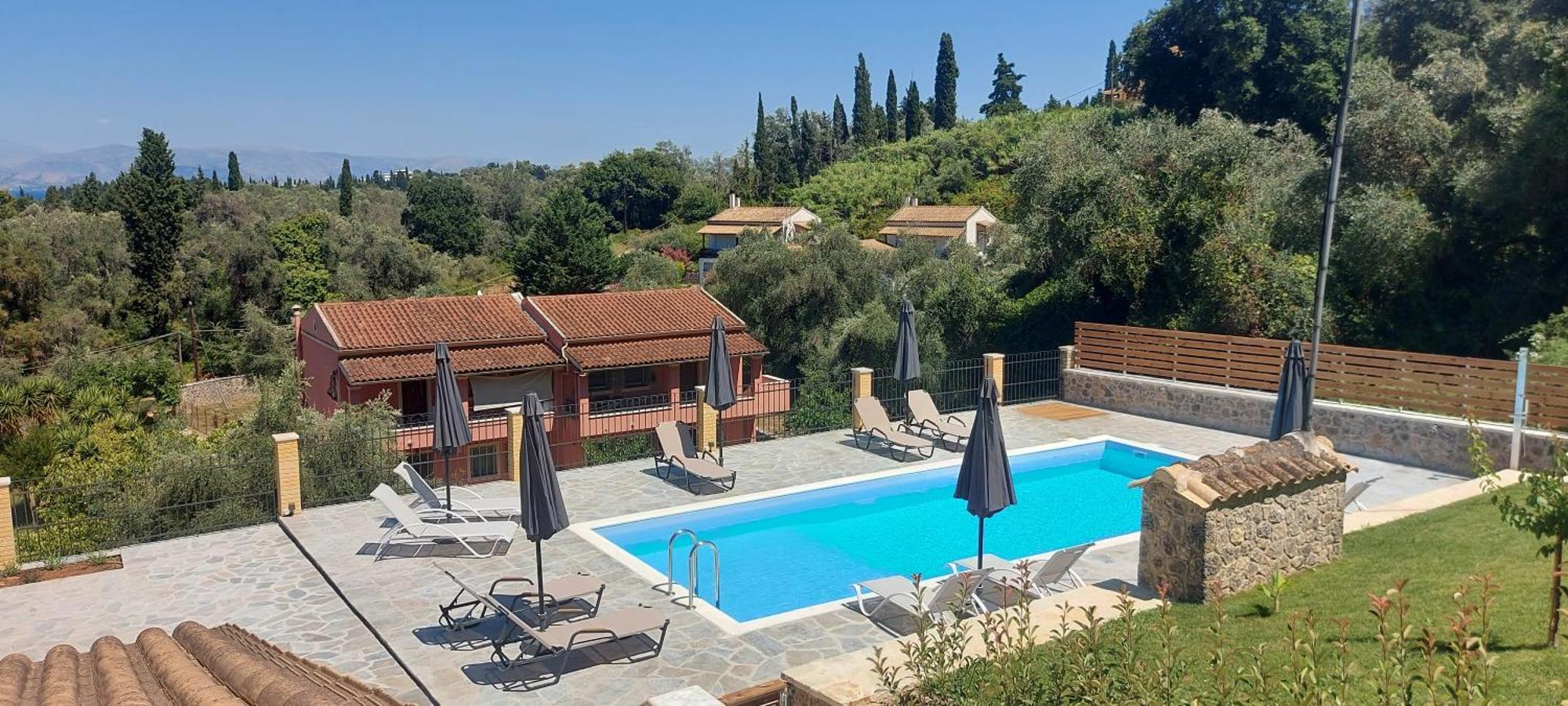 Bosco Verde Corfu Apartments 고우비아 객실 사진